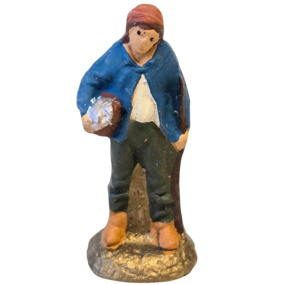 Terracotta fisherman – 5 cm