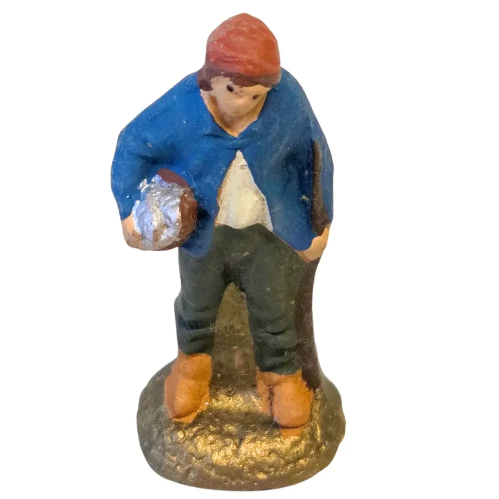 Terracotta fisherman – 5 cm