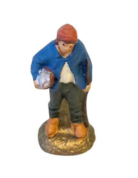 Terracotta fisherman – 5 cm
