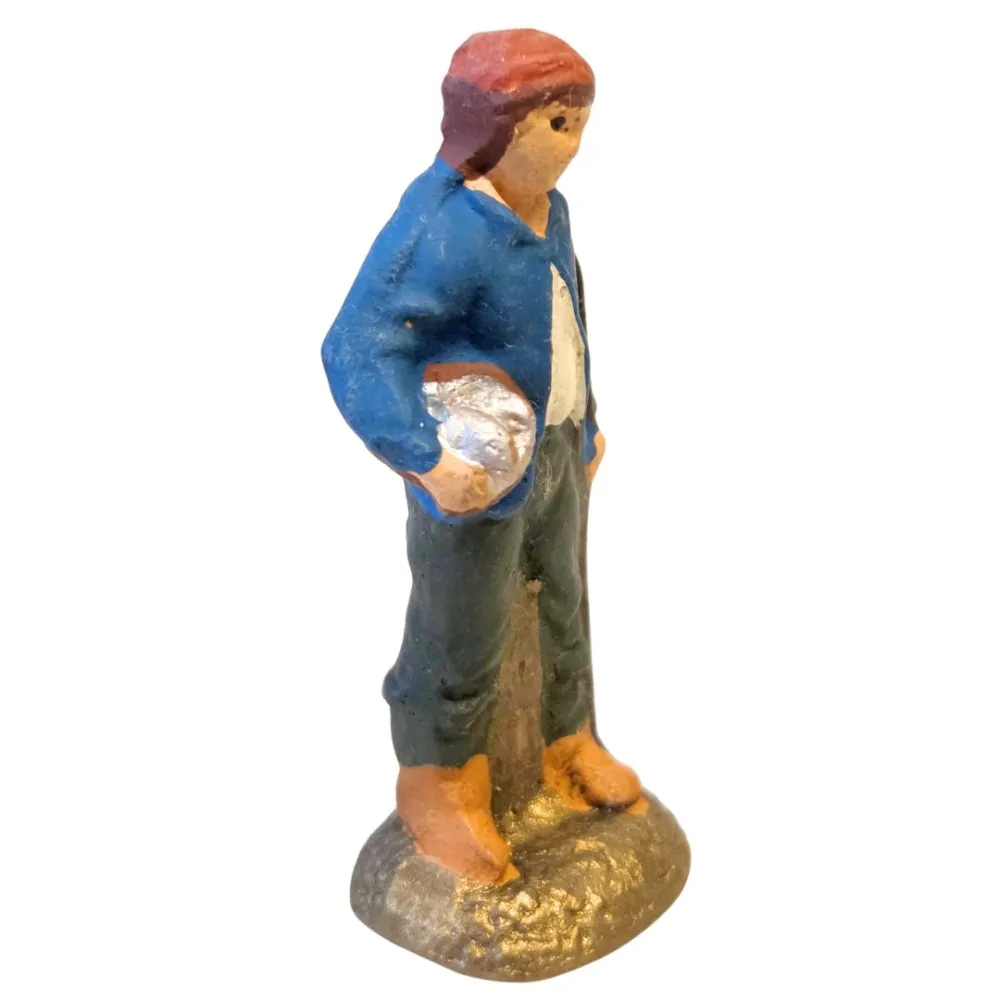 Terracotta fisherman – 5 cm