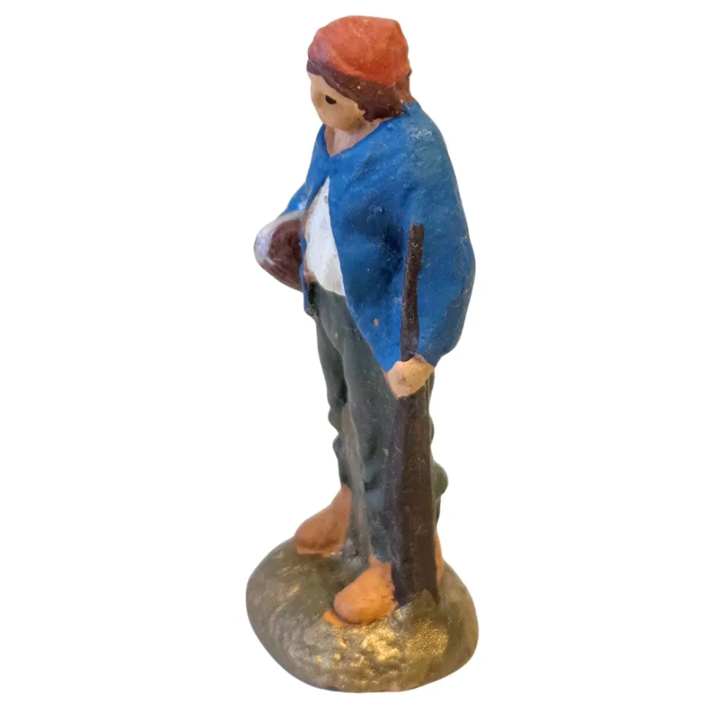 Pescatore in terracotta 5 cm