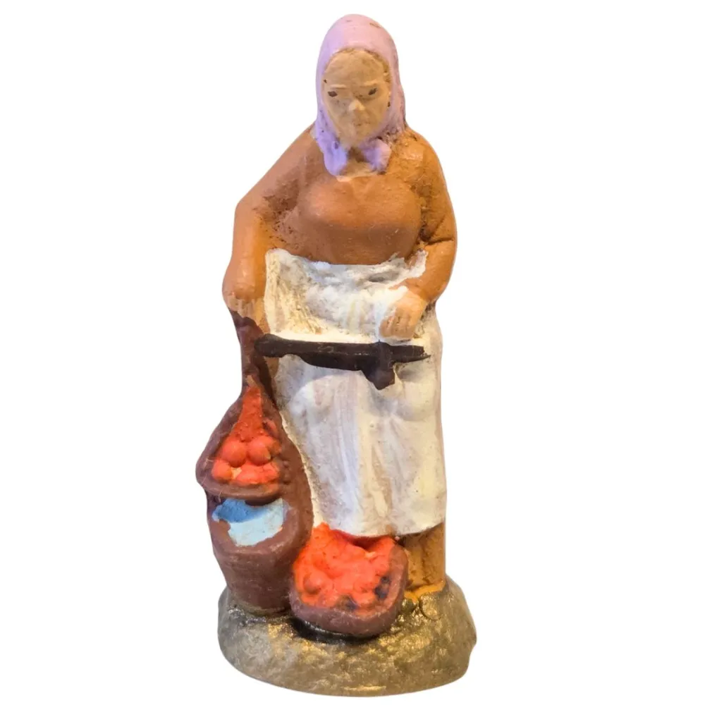 Terracotta fruit seller – 5 cm