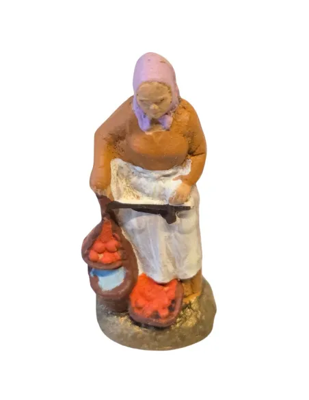 Terracotta fruit seller – 5 cm
