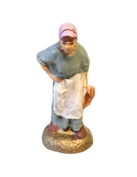 Terracotta woman with amphora – 5 cm