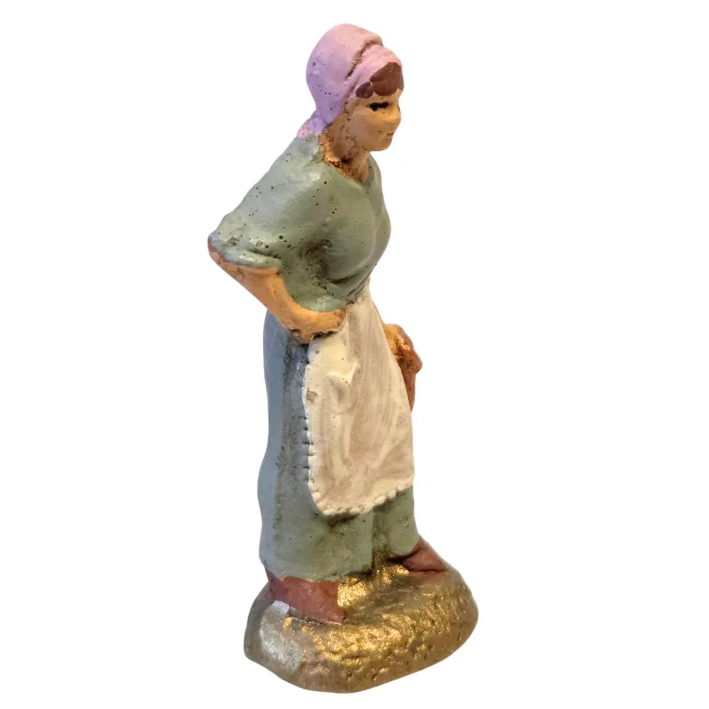 Terracotta woman with amphora – 5 cm