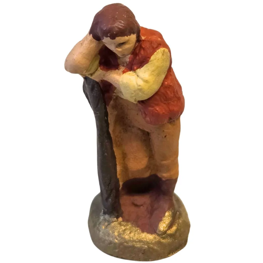 Terracotta resting shepherd – 5 cm
