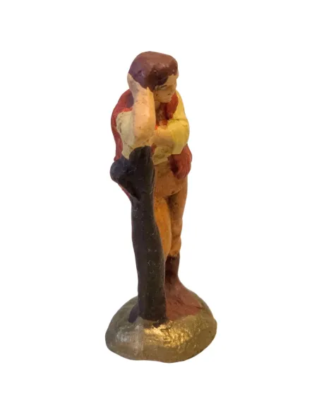 Pastore che riposa in terracotta 5 cm