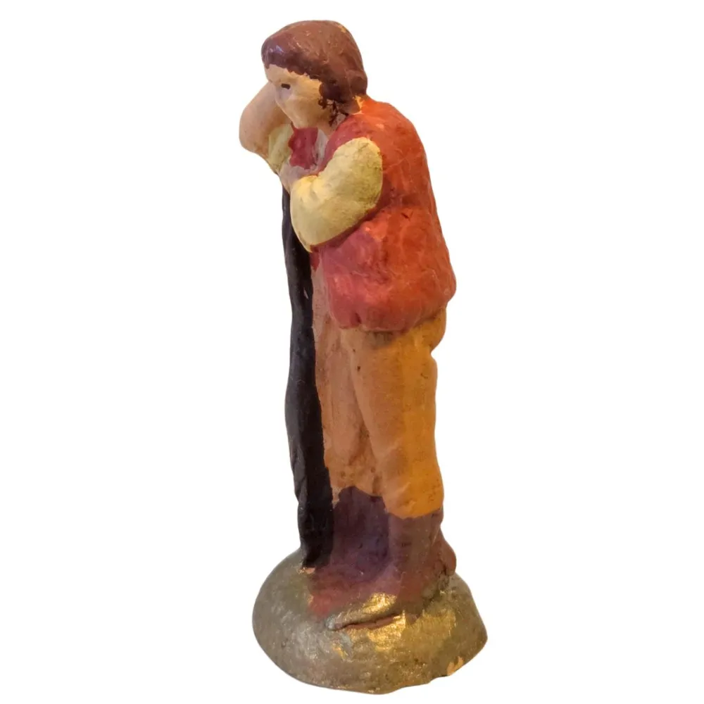 Terracotta resting shepherd – 5 cm