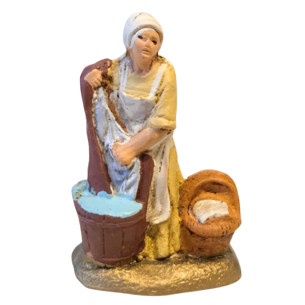 Terracotta washerwoman – 5 cm