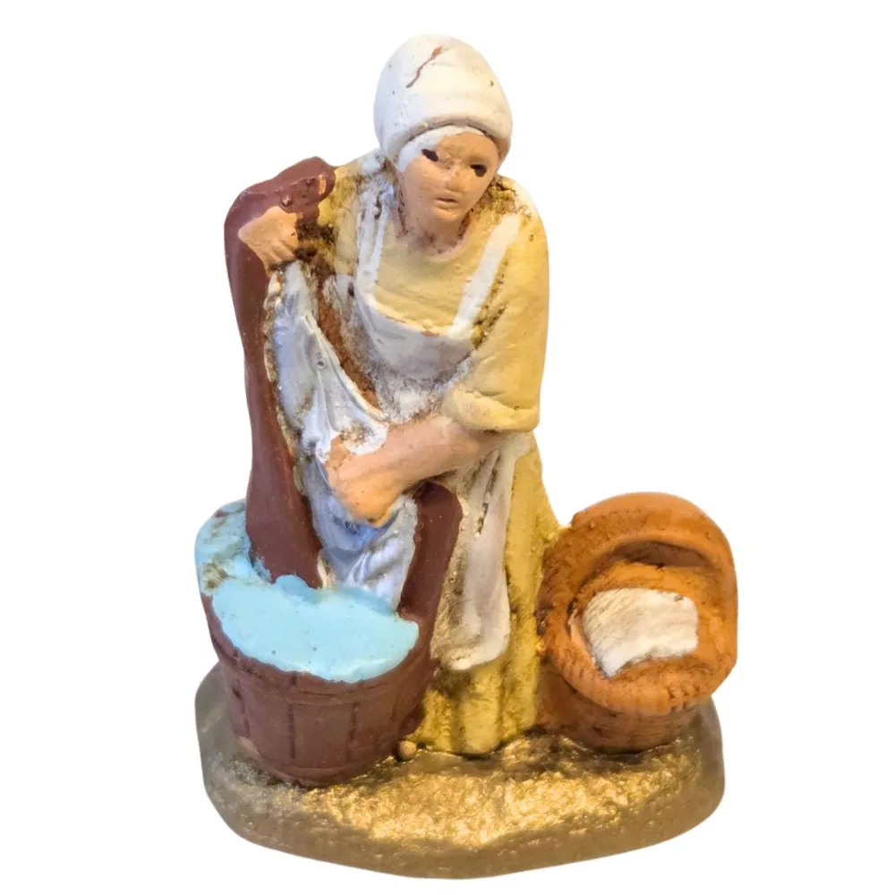 Lavandaia in terracotta 5 cm