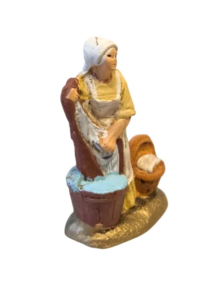 Lavandaia in terracotta 5 cm