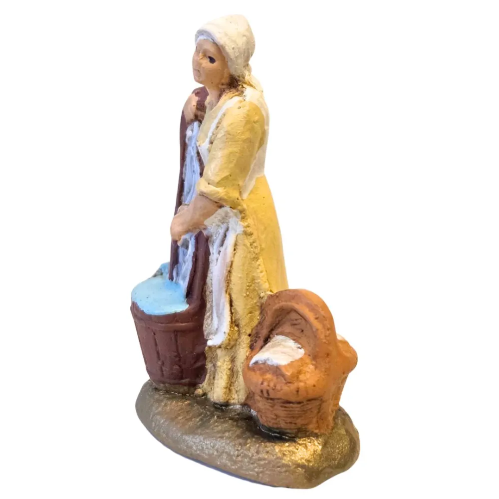 Lavandaia in terracotta 5 cm