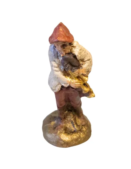 Terracotta bagpiper – 5 cm