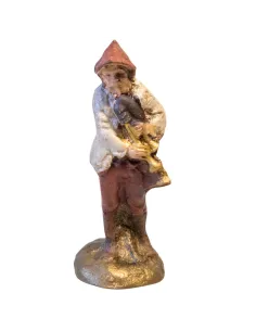 Terracotta bagpiper – 5 cm