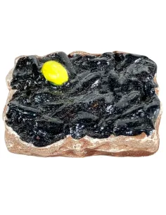 Cesto con cozze in gesso per statue da 20 cm