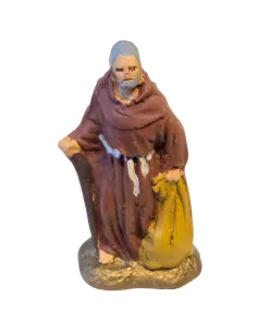 Terracotta Franciscan friar – 5 cm 2