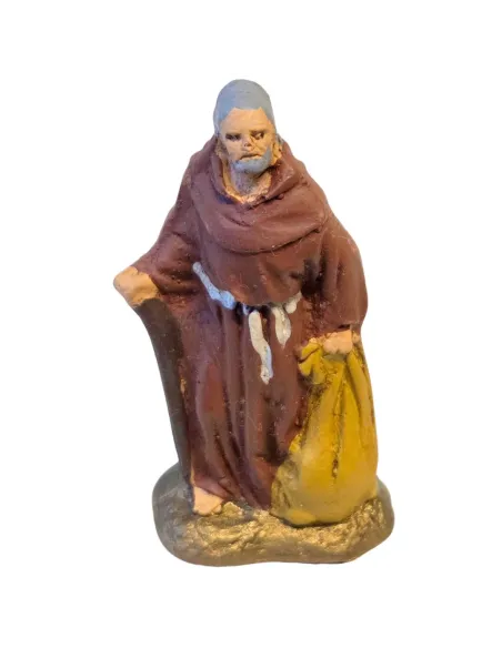 Terracotta Franciscan friar – 5 cm