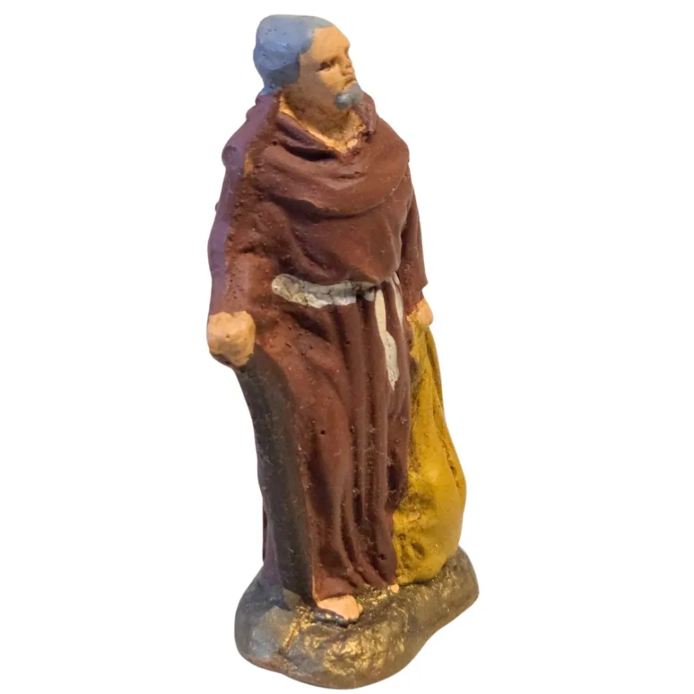 Terracotta Franciscan friar – 5 cm
