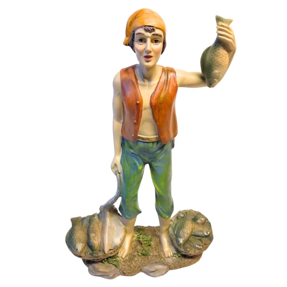 Resin fishmonger – 30 cm