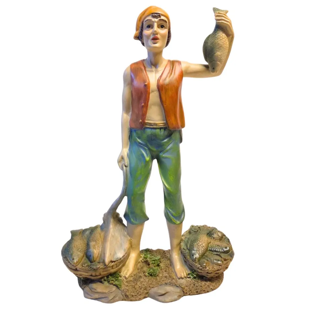 Resin fishmonger – 30 cm