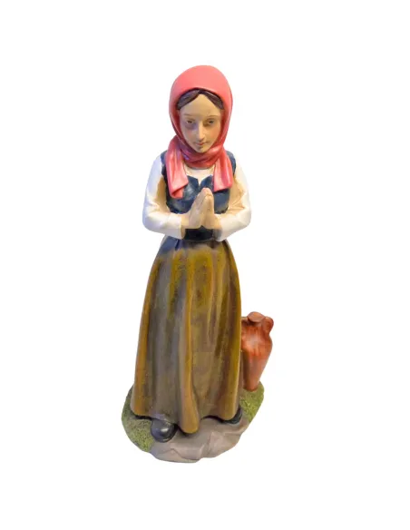 Donna omaggiante in resina 30 cm