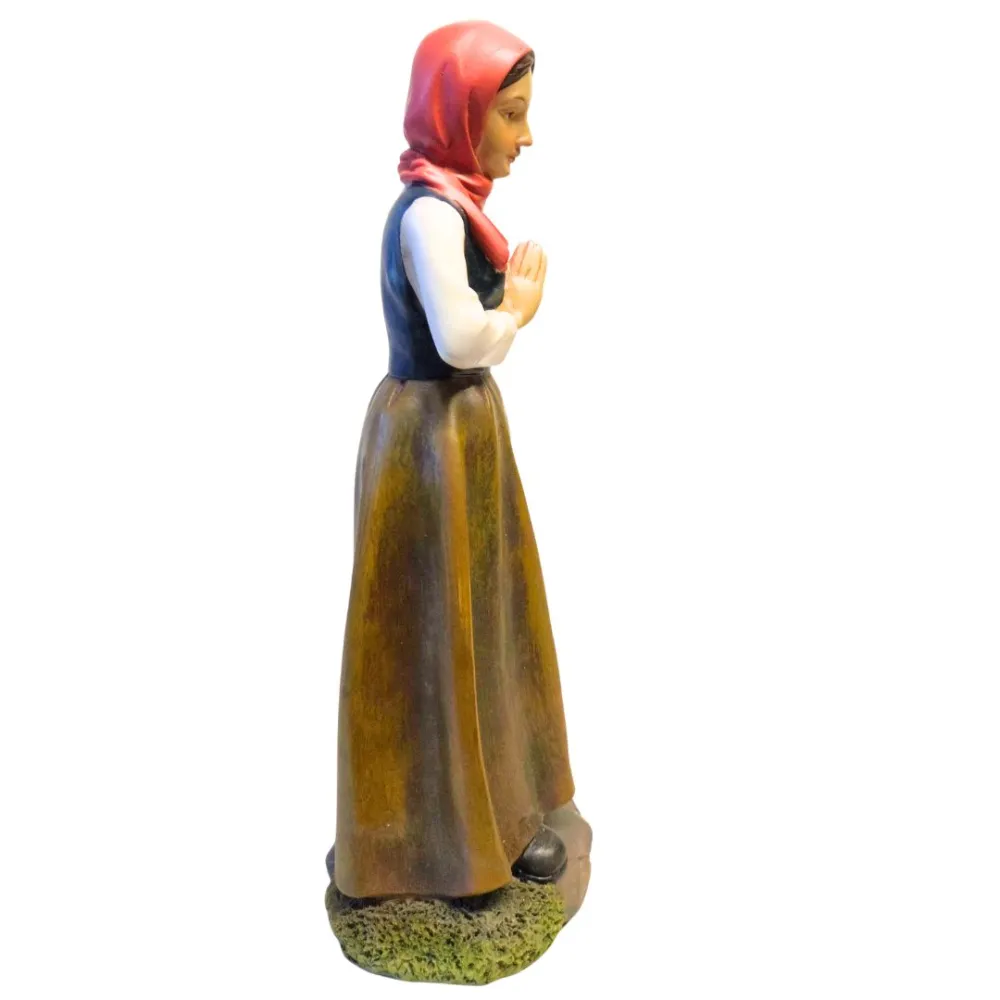 Resin woman paying homage – 30 cm