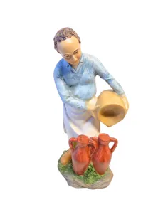 Resin man with amphorae – 30 cm 2