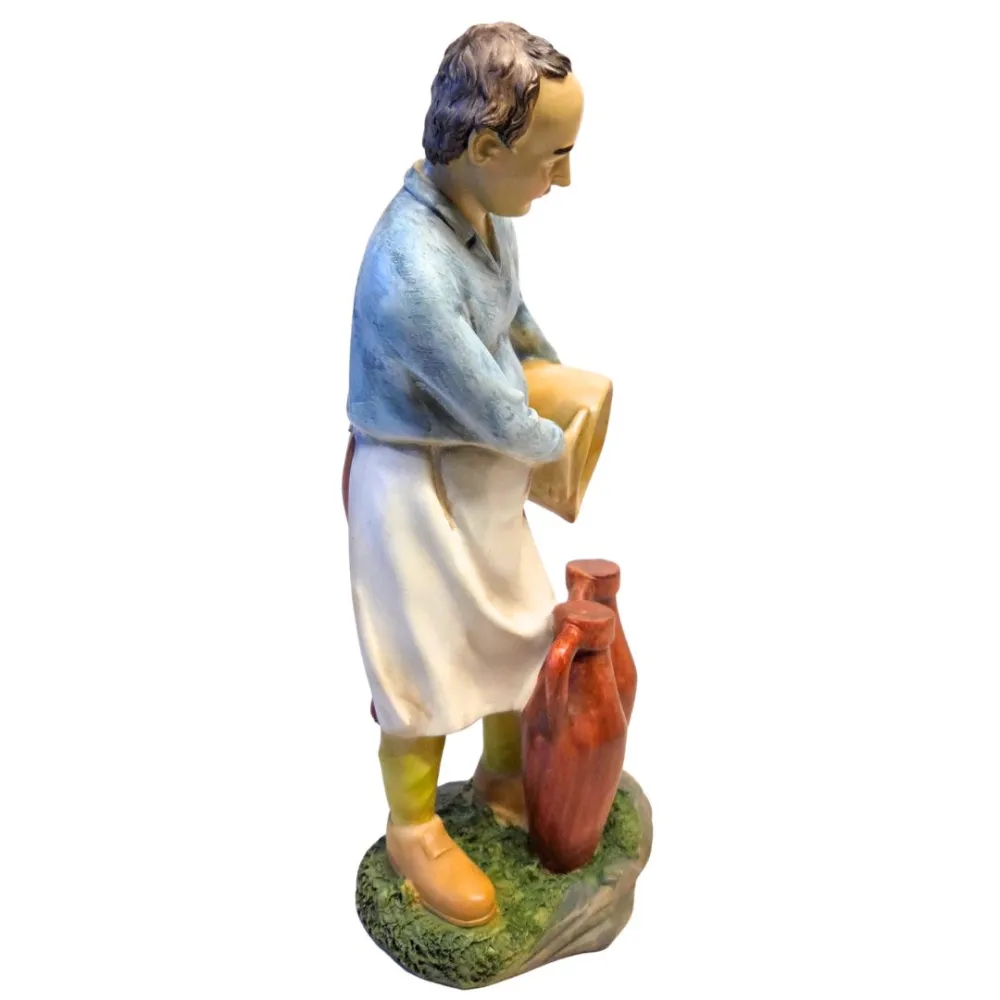Resin man with amphorae – 30 cm