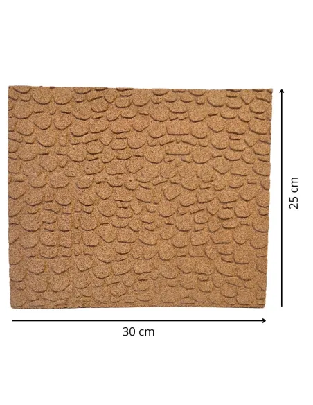 Pannello sughero in pietra media 30x25 cm