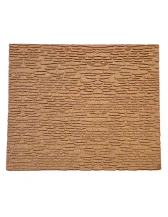 Irregular brick-effect cork panel – 30×25 cm