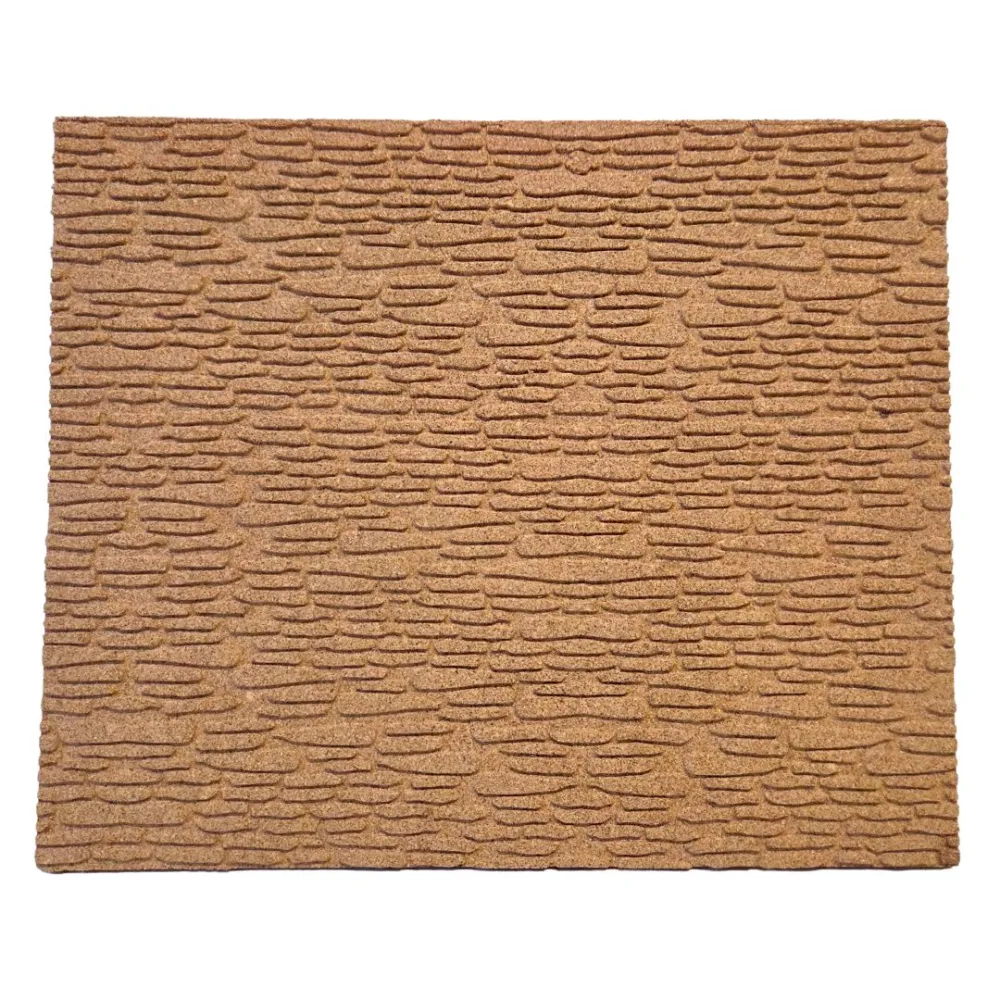 Irregular brick-effect cork panel – 30×25 cm