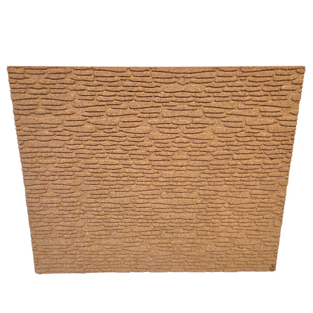 Irregular brick-effect cork panel – 30×25 cm