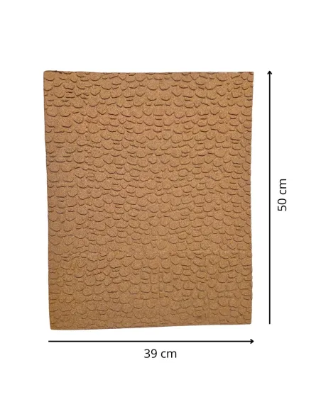Medium stone-effect cork panel – 50×39 cm