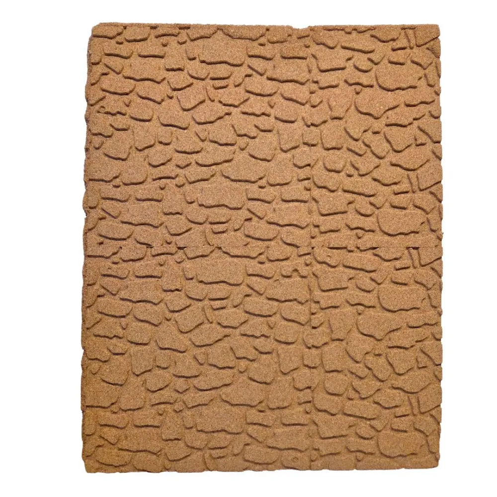 Large stone-effect cork panel – 50×39 cm