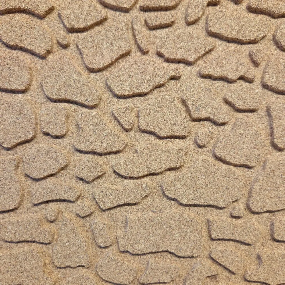 Large stone-effect cork panel – 50×39 cm