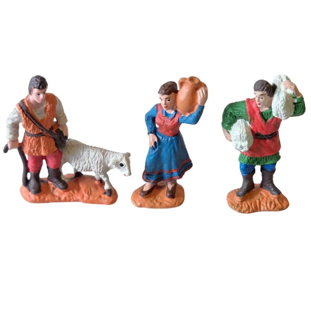 Set 3 viandanti Oliver 5 cm