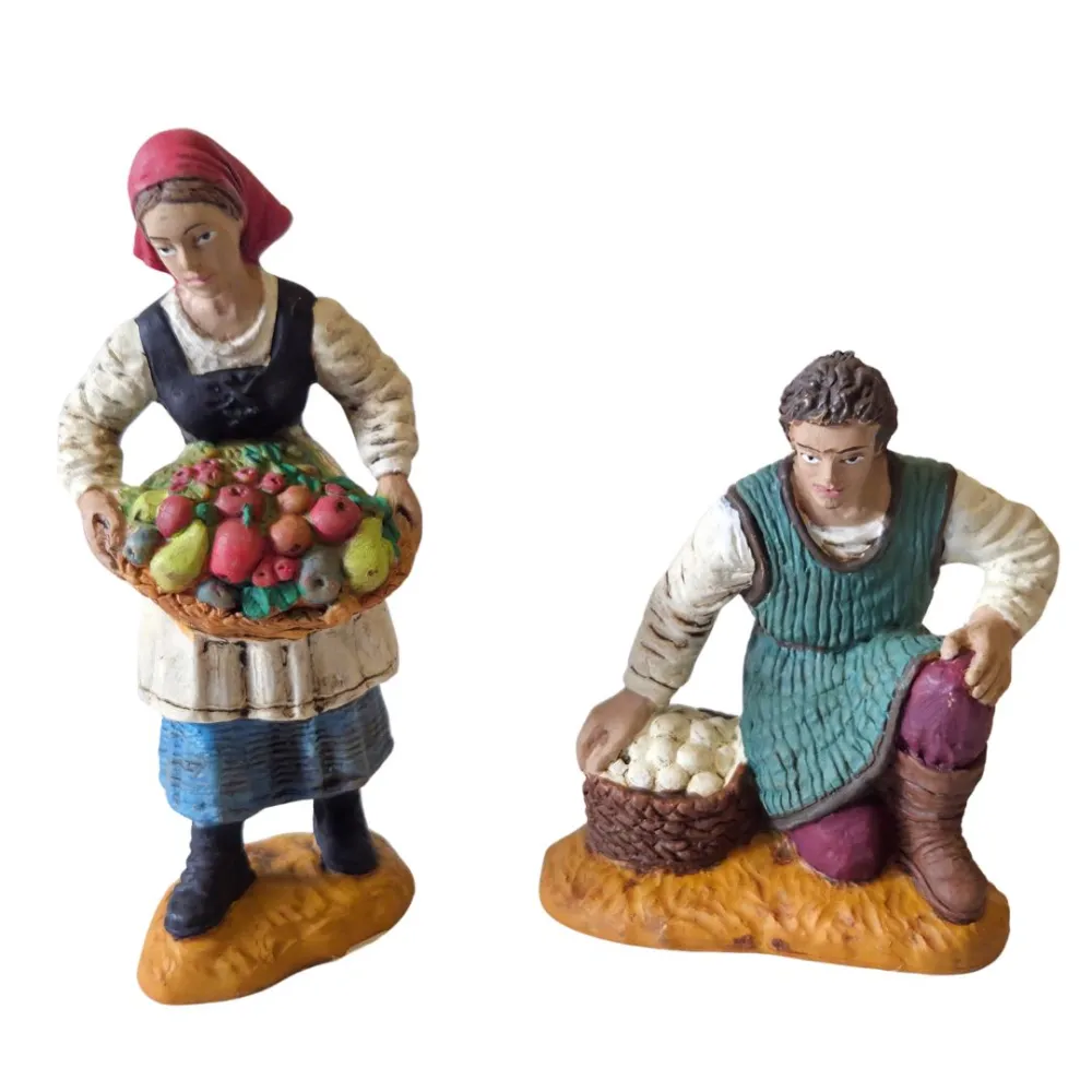 Set 2 contadini Oliver 12 cm