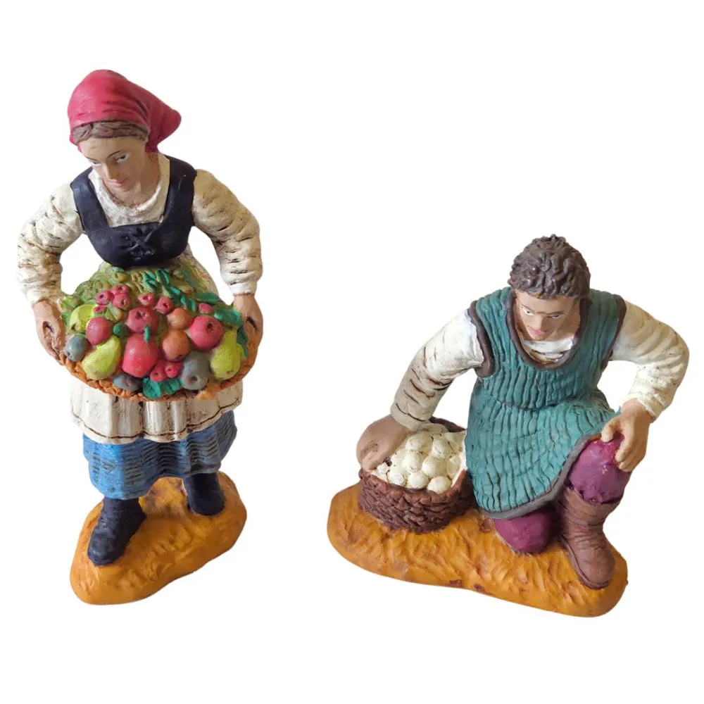 Set 2 contadini Oliver 12 cm