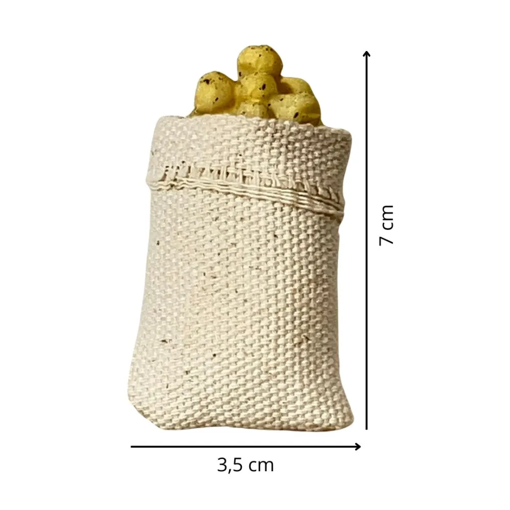 Sack with Potatoes for 25–30 cm Nativity Figures