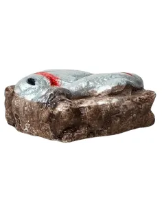 Cassetta con 2 pesci in gesso per statue da 8-10 cm 2