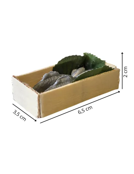 Wooden Fish Crate for 25–30 cm Nativity Figures