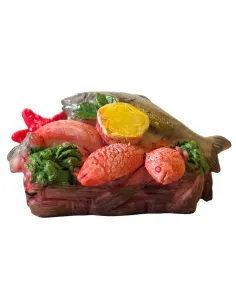Resin Fish Crate for 25–30 cm Nativity Figures 2