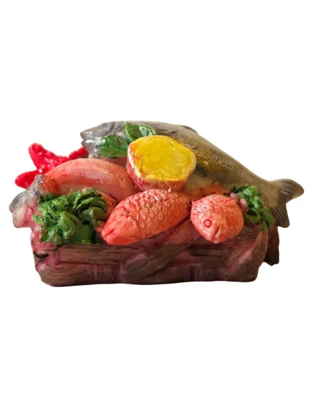 Resin Fish Crate for 25–30 cm Nativity Figures