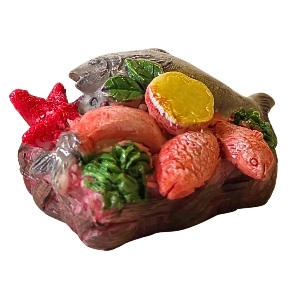 Resin Fish Crate for 25–30 cm Nativity Figures