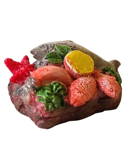 Resin Fish Crate for 25–30 cm Nativity Figures