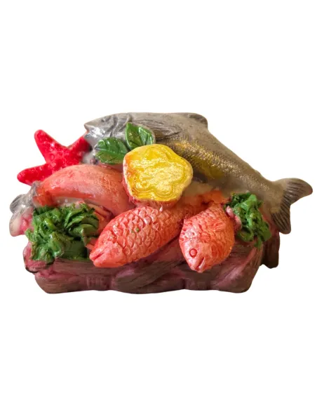 Resin Fish Crate for 25–30 cm Nativity Figures