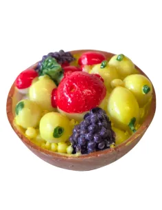 Fruttiera con frutta per statue da 25-30 cm 2