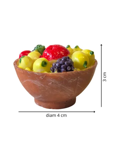 Fruit Bowl for 25–30 cm Nativity Figures