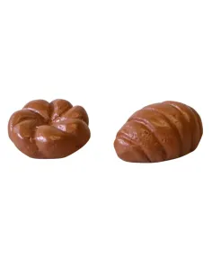 Set of 2 resin bread pieces for 12–15 cm Nativity Figures 2