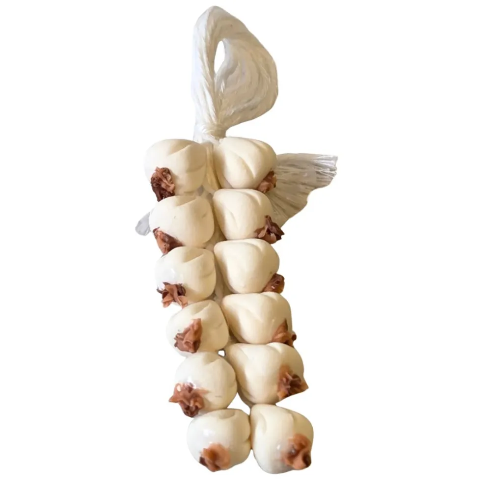 Braided Garlic for 25–30 cm Nativity Figures